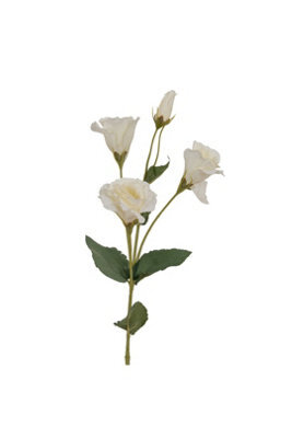 White Lisianthus Spray - Realistic Artificial Flower For Bouquets - image 1