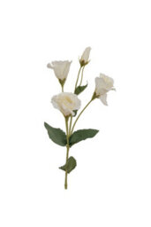 White Lisianthus Spray - Realistic Artificial Flower For Bouquets - thumbnail 1