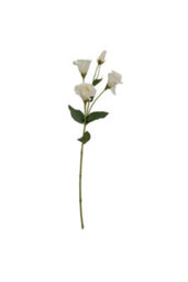 White Lisianthus Spray - Realistic Artificial Flower For Bouquets - thumbnail 2