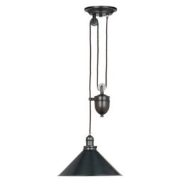 Elegant Old Bronze Ceiling Pendant Light With E27 Socket For Led Bulbs