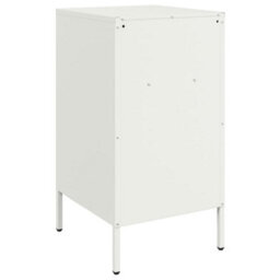 Berkfield Bedside Cabinets 2 Pcs White 36X39X68 Cm Steel - thumbnail 7