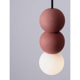 Luminosa Lighting Luminosa Zero Ii Slim Pendant Ceiling Light Red Led G9 1X5W - thumbnail 5