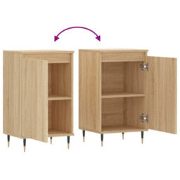 Berkfield Sideboard Sonoma Oak 40X35X70 Cm Engineered Wood - thumbnail 9