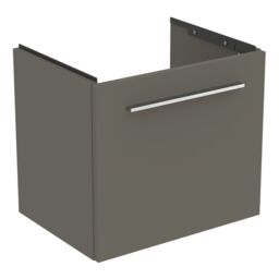 Ideal Standard I.life S Matt Quartz Grey Wall-Mounted Vanity Unit & Basin Set With 1 Chrome Effect Handle (W)500mm (H)440mm - thumbnail 3