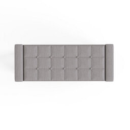 Gfw Verona Fabric Storage Ottoman Bench Grey - thumbnail 8