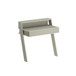 Fwstyle 1 Drawer Modern Home Office Ash Green Desk Wallmounted - thumbnail 3