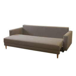 Bongo Modern Sofa Bed With Storage Universal Green Fabric - thumbnail 3