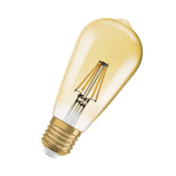 Osram Vintage 1906 Led Edison Filament Lamp Bulb 55W Warm White Dimmable 4 Pack - thumbnail 1