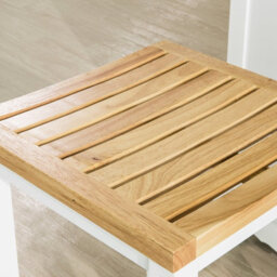 Sobuy Fst29-Nwx2,set Of 2 Bar Stools,wood Effect,w35Xd35Xh60 - thumbnail 6