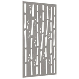 Walplus Garden Wall Decoration 105X55 Cm Corten Steel Bamboo Design - thumbnail 3