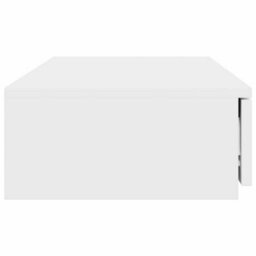 Berkfield White Bed Drawers - 90X36.5X16.5 Cm - Made From Engineered Wood - thumbnail 7