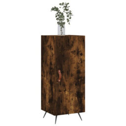 Berkfield Sideboard Smoked Oak 34.5X34X90 Cm Engineered Wood - thumbnail 3