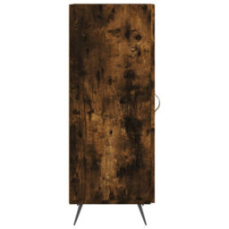 Berkfield Sideboard Smoked Oak 34.5X34X90 Cm Engineered Wood - thumbnail 7