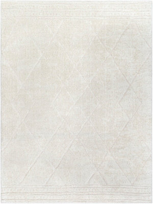 Livabliss Freud-Modern Ivory Off-White High Pile Living Dining Bedroom Rug 160 X 213 Cm Easy Care, Non Shedding - image 1