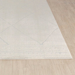 Livabliss Freud-Modern Ivory Off-White High Pile Living Dining Bedroom Rug 160 X 213 Cm Easy Care, Non Shedding - thumbnail 5