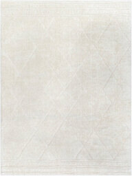 Livabliss Freud-Modern Ivory Off-White High Pile Living Dining Bedroom Rug 160 X 213 Cm Easy Care, Non Shedding - thumbnail 1