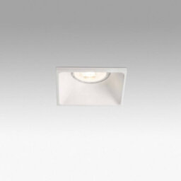 Luminosa Lighting Luminosa Ne 1 Light Square Recessed Spotlight White, Gu10 - thumbnail 1