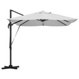 Berkfield Cantilever Roma Parasol Beige, Black 352 X 251 X 265 Cm - thumbnail 6