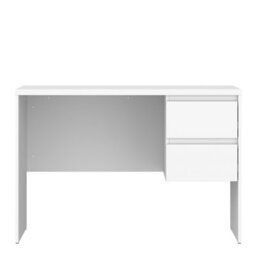 Furniture To Go Fribo Desk 2 Drawer In Alpine White - thumbnail 2