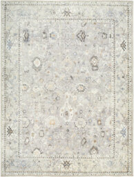 Livabliss Becki Owens Davina-Vintage Grey Brown Traditional Boho Living Dining Bedroom Rug 200 X 275 Cm Easy Care, Non Shedding - thumbnail 1