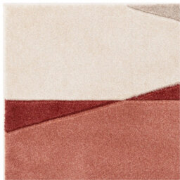 Beige Brown Cream Modern Geometric 13mm Pile Stain-Resistant Rug For Bedroom, Living Room, & Dining Room-200Cm X 290Cm - thumbnail 2