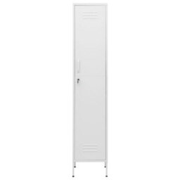 Walplus Locker Cabinet White 35X46X180 Cm Steel - thumbnail 3
