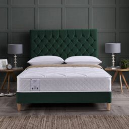 Rest Relax Sleep Poppy Quilted Coil Sprung Mattress - thumbnail 1