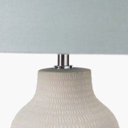Pacific Lifestyle Set Of 2 Kai Duck Egg Textured Tall Ceramic Table Lamp - thumbnail 6