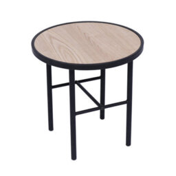 Nordlys Natural Wood Side Table Modern Design Style Living Room - thumbnail 1