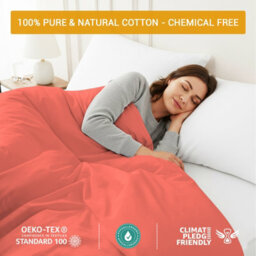 Lazzaro Premium 100% Egyptian Cotton Fitted Sheet 35Cm Extra Deep Pocket - thumbnail 2