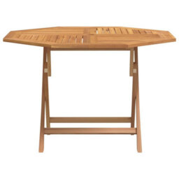 Walplus Folding Garden Table 110X110X75 Cm Solid Wood Teak - thumbnail 3