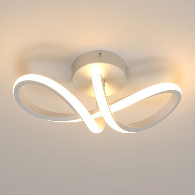 Pheashine Sleek Led Ceiling Light 3000K Modern 30Cm Fixture For Living Room Kitchen Bedroom Corridor - image 1