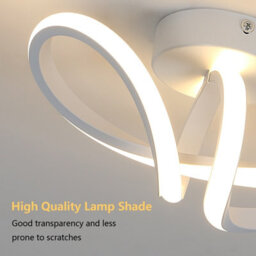 Pheashine Sleek Led Ceiling Light 3000K Modern 30Cm Fixture For Living Room Kitchen Bedroom Corridor - thumbnail 2