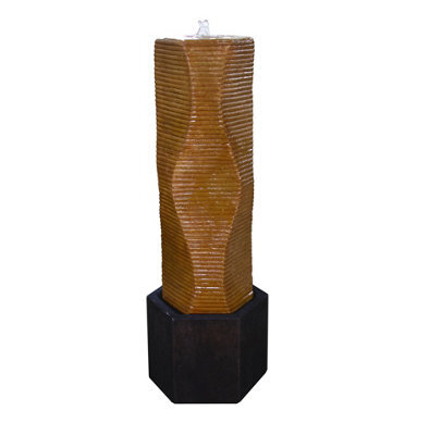 Outdoor Living UK Ballintoy Fountain Modern Water Feature Without Cover