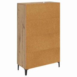 Walplus Highboard Artisan Oak 70 X 31 X 115 Cm Engineered Wood And Iron - thumbnail 8