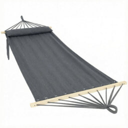 Cotton Hammock, Soft Portable Swing Chair W/ Headrest - thumbnail 3
