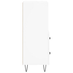 Berkfield Sideboard White 34.5X34X90 Cm Engineered Wood - thumbnail 7
