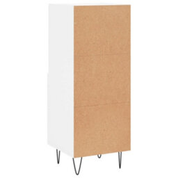 Berkfield Sideboard White 34.5X34X90 Cm Engineered Wood - thumbnail 8