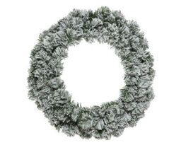 Everlands 2X 50Cm Snowy Imperial Christmas Wreath Large Festive Door Decoration - thumbnail 2