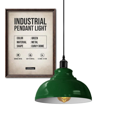 Ledsone Industrial Vintage Retro Style Ceiling Hanging Pendant Light Chandelier - image 1