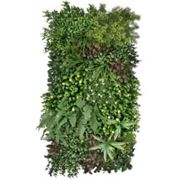 True Products Premium Artificial Green Plant Living Wall Panel 1M X 50Cm - Wonderland - thumbnail 1