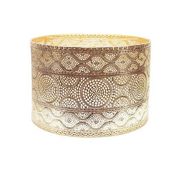 Valuelights Casablanca Gold Metal Ceiling Lamp Shade And Bulb - thumbnail 6