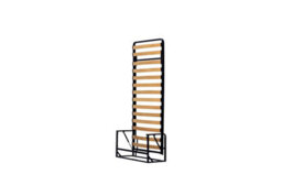 Wallbedking Classic Vertical Small Single 76Cm X 190Cm ( 2Ft 6In X 6Ft 3In ) Murphy Bed, Wall Bed - thumbnail 2