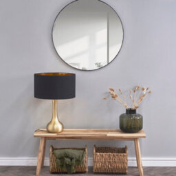 Valuelights Heather Modern Light Wood Floor Lamp With Cream Fabric Shade - thumbnail 4