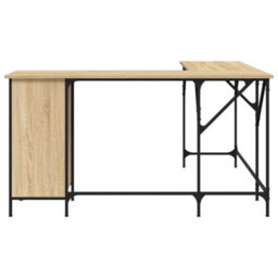 Berkfield Desk Sonoma Oak 141X141X75 Cm Engineered Wood - thumbnail 4
