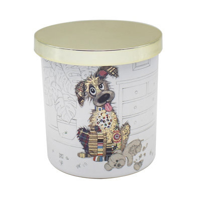 Scented Candle Cashmere & Silk Bug Art Murphy Mutt Hand Poured Aromatherapy - image 1