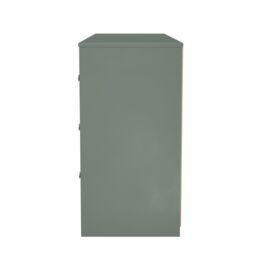 Genoa Ready Assembled Matt Green 6 Drawer Non-Extendable Dressing Table (H)785mm (W)1248mm (D)390mm - thumbnail 6