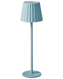 Wyld And Coco Luminahome Table Lamp Light Blue Aluminium Body Usb-Powered Indoor Outdoor Modern 12Cm X 38Cm - thumbnail 1