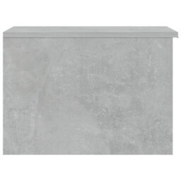 Berkfield Stylish Coffee Table Concrete Grey 50X50X36 Cm Engineered Wood - thumbnail 7