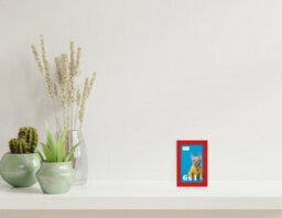 6X4 Red Picture Frame (15.2 X 10.2Cm) Poster, Photo, Artwork, Gallery Wall Or Print - thumbnail 2